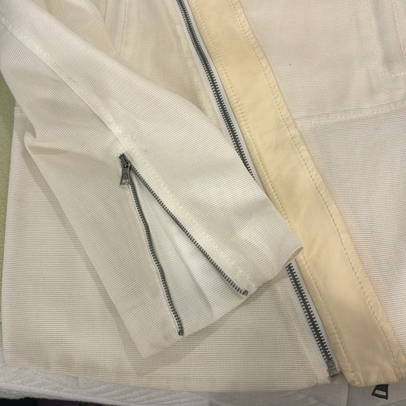 BCBGMaxAzria Runway “Hazel” leather and fabric jacket - Picture 7 of 11